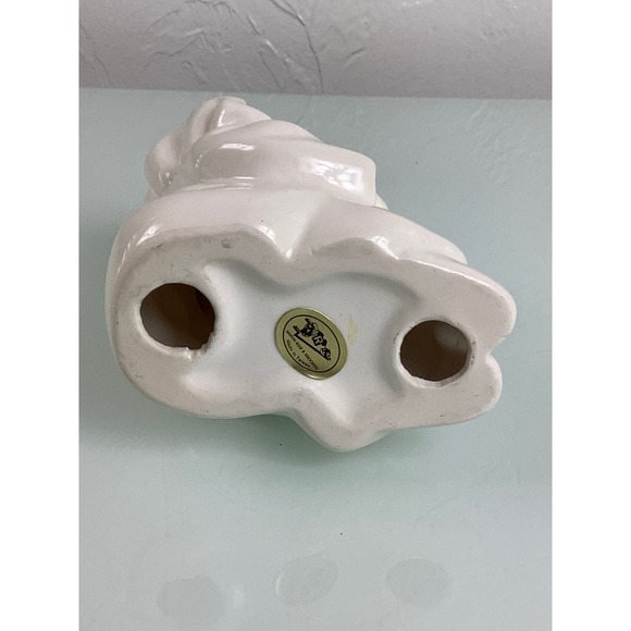 Vintage Pierrot Harlequin Clown Black & White Ceramic figures * - Picture 8 of 12